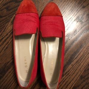 M. Gemi red loafers